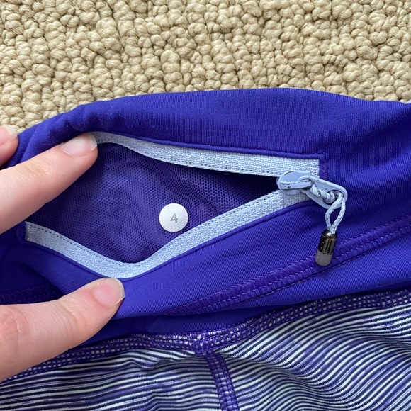 Lululemon Run: Inspire Crop II Luxtreme purple - Picture 9 of 9